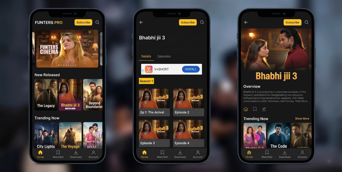 OTT streaming mobile app developed by RSM Innovation